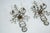 French Crystal Bronze Sconce Rings attributed to Maison Baguès, 1960s, Set of 2 For Sale - Image 9 of 18