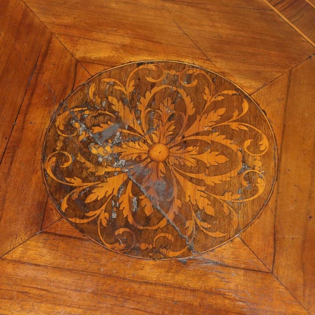 Neoclassical Walnut Chest of Drawers For Sale - Image 9 of 12