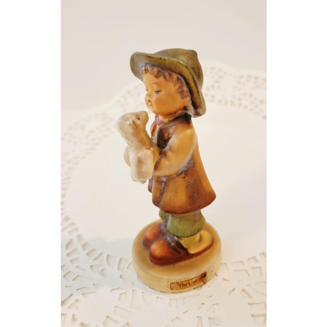 Rare Vintage Hummel Goebel Boy Figurine-the Lost Sheep, Goebel West Germany 68/2/0 For Sale - Image 15 of 18