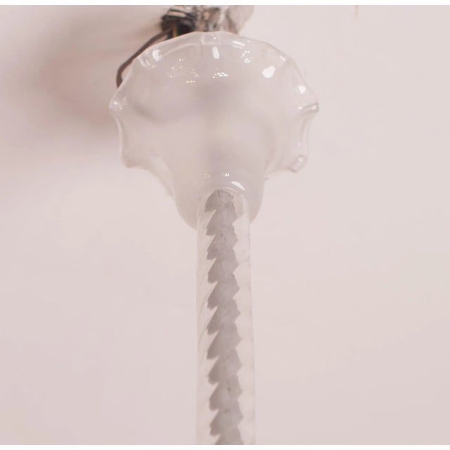 Elegant Barovier and Toso Pendant, 1960s For Sale - Image 6 of 13