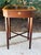 Henkel Harris George III Flame Mahogany Work Table With Satinwood Band For Sale - Image 4 of 11