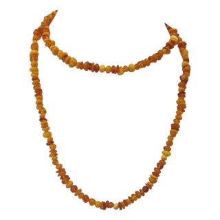 Vintage Baltic Amber Necklace For Sale