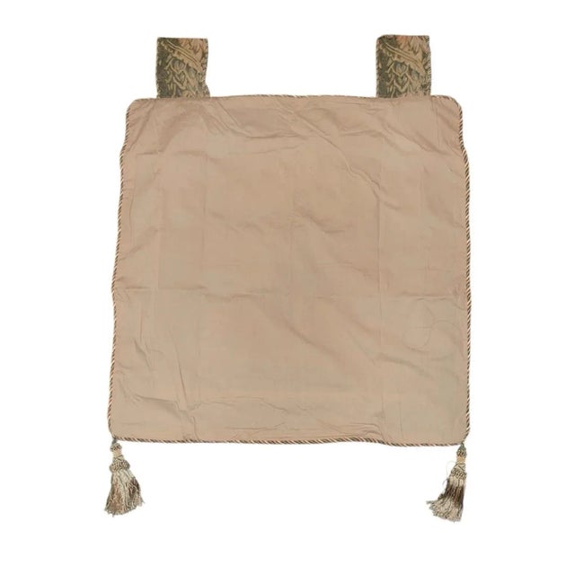 1980s Vintage French Style Wall Tapestry –Set of 2–Pastoral & Serenade Scenes For Sale - Image 4 of 4