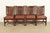 An exceptional set of four antique Mission or Arts & Crafts period side chairs or dining chairs By L. & J.G. Stickley USA,...