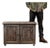 Antique Chippy 17-Drawer Wooden Workshop Parts Cabinet For Sale