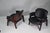 Vintage Chairs in Wood and Leather by Ico Parisi for Mim Roma, 1960s, Set of 2 For Sale - Image 12 of 18
