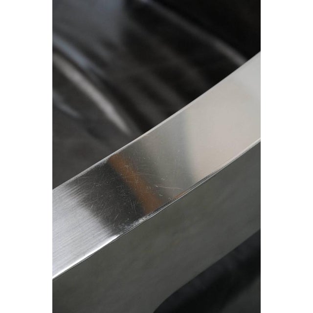 Aviator Armchair with Aluminum Frame For Sale - Image 14 of 15