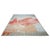Indo-Nepalese Modern Wool & Silk 9x12 Grey, Orange, & Red Handmade Area Rug #1144036