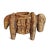 Antique carved wood animal offering bowl from the Dogon people of Mali. Beautiful unique piece with characteristic signs...