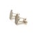 1990s Tiffany & Co Estate Sand Blast Finish Cufflinks Sterling Silver 11.6 Grams - 2 Pieces For Sale - Image 10 of 12