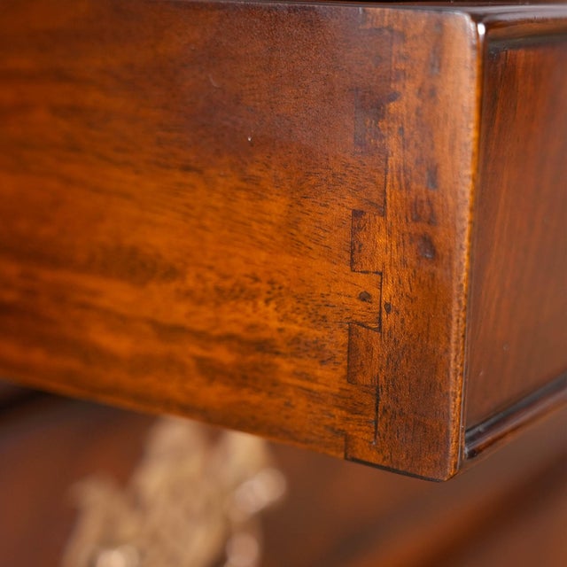 Traditional Mahogany Secretary Desk For Sale - Image 11 of 12