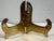 Nice vintage petite brass easel