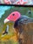 “Dead Skunk” Turkey Vulture Painting by LWren Walraven For Sale - Image 9 of 15