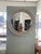 Wicker and Rattan Round Mirror 1950 For Sale - Image 4 of 12