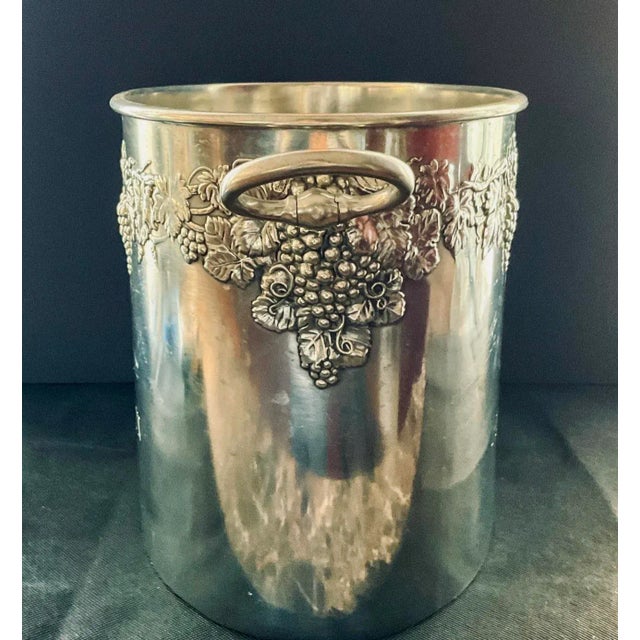 Mid 20th Century Mid 20th Century Authentic French Moet & Chandon Champagne Ice Bucket For Sale - Image 5 of 5