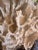 Plastic Contemporary Ribbon Coral and Lucite Coastal Palm Beach Table Lamp For Sale - Image 7 of 9