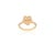 Metal 18k Solid Gold Cherry Blossom Diamond Flower Ring Size 7 (All Sizes Available) For Sale - Image 7 of 13