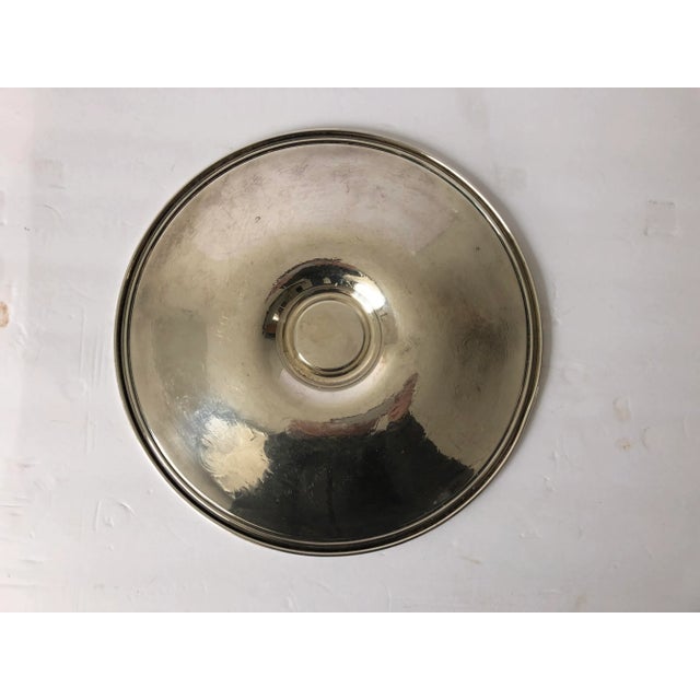 Rogers Bros. Vintage Rogers H’dourves Tray Silverplate 12” For Sale - Image 4 of 5