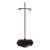 Cast Iron and Brass Antique Fire Tool Stand For Sale