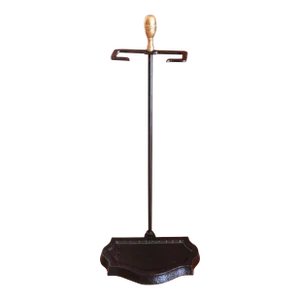 Cast Iron and Brass Antique Fire Tool Stand