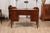 Italian 1820s Walnut and Mahogany Desk with Five Drawers, Pull-out and Banding For Sale - Image 4 of 12