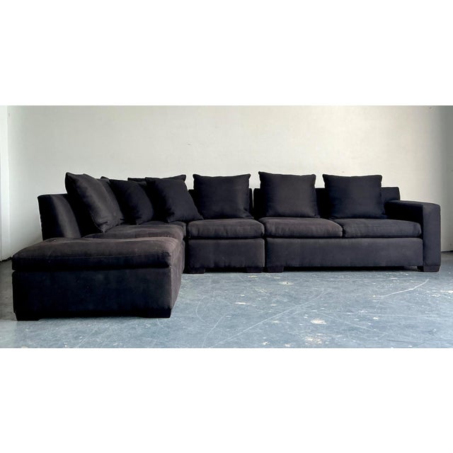 Vintage Ralph Lauren Upholstered Modular Sectional Sofa For Sale - Image 18 of 18