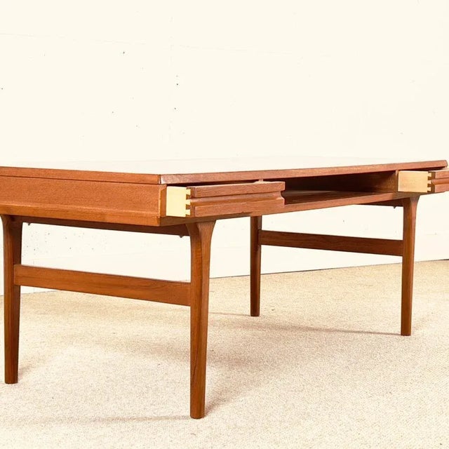 Mid-Century Modern Vintage Danish Coffee Table from Dyrlund, 1960s For Sale - Image 3 of 10