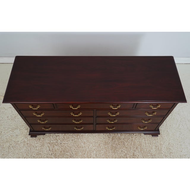 Henkel Harris Mahogany 9 Drawer Dresser For Sale In Philadelphia - Image 6 of 18