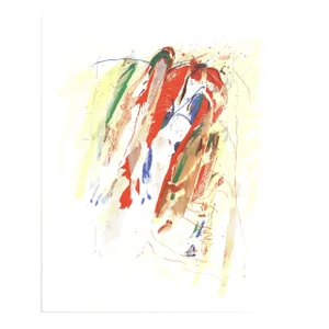 2005 Hans Meyer Petersen 'Waves' Abstract USA Serigraph