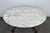 Mid 20th Century Victorian Style Oval Marble Top Carved Coffee Table For Sale - Image 4 of 13