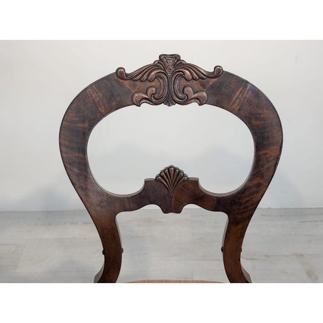 Louis XV Style Wooden Side Chair For Sale - Image 4 of 16