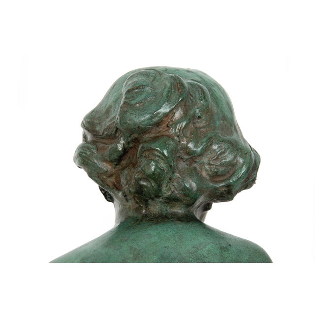 American Bronze Sculpture Fountain “Undine” (1914) by Edward Berge For Sale - Image 14 of 18