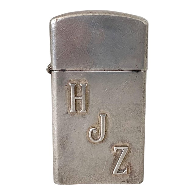 1960s Zippo Sterling Silver Lighter | Chairish