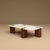 Grenville Center Table by Wood Tailors Club, in New conditions. Designed from 2000 Signed by Maker