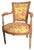 French Louis XVI Convertible Armchair For Sale