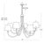 2020s Treble Bamboo Wrapped Chandelier For Sale - Image 5 of 6