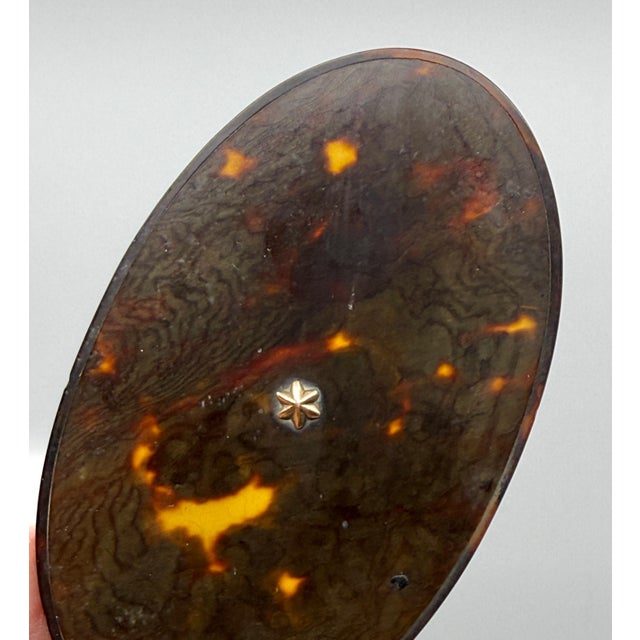 Black 19th Century Set of 3 Victorian Horn Snuff or Trinket Boxes For Sale - Image 8 of 18