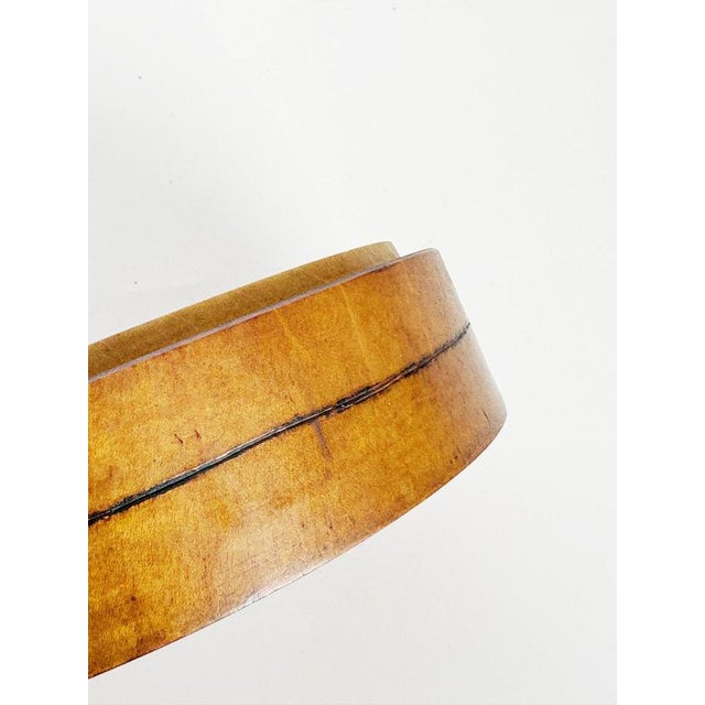 Round Wooden Box, France, 1950s For Sale - Image 10 of 18