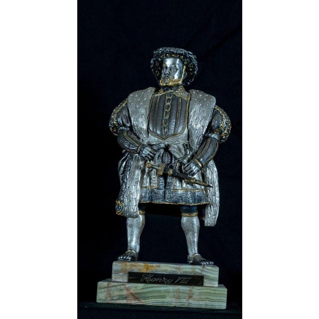 Birmingham Mint British Monarchs Bronze Figures by Anna Danesin, 1980s, Set of 4 For Sale - Image 18 of 18