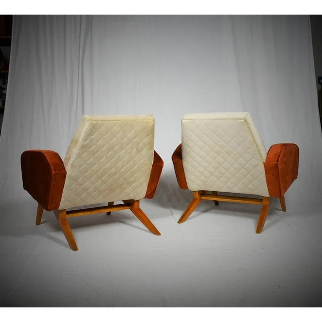 Set of Mid-Century Italian Armchairs, 1965 For Sale - Image 6 of 13