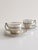 19th Century Victorian Alpaca Silver Coffee Cups and Plates, England, Set of 4 For Sale - Image 6 of 14