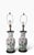 Wood Mid 20th Century Chinese Style Ceramic Lamps by Frederick Cooper - Pair For Sale - Image 7 of 18
