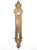 Metal Pair of Belgian French Bronze Door Back Plates For Sale - Image 7 of 7