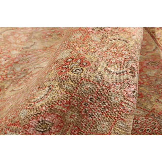 Antique Persian Tabriz Rug, 05'04 X06'08 For Sale In Dallas - Image 6 of 10