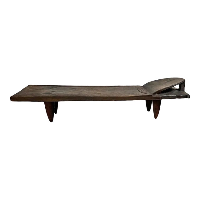 Vintage Senufo Bed Bench / Coffee Table For Sale