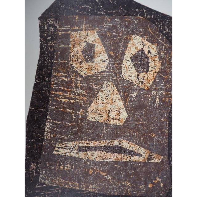 Modern Jean Dubuffet, Totem Moaï, Lithograph For Sale - Image 3 of 6