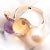 Chanel Mademoiselle Rose Gold Diamond Amethyst Citrine Ring, Size 5.75 For Sale In Philadelphia - Image 6 of 11