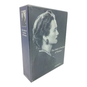 The Duke and Duchess of Windsor Auction Sothebys Books Catalogs in Slipcase Box