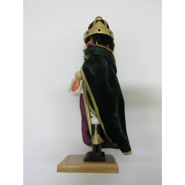 Folk Art 1994 Signed Inscribed Christian Steinbach Tchaikovsky's Prince S861 Nutcracker For Sale - Image 3 of 9