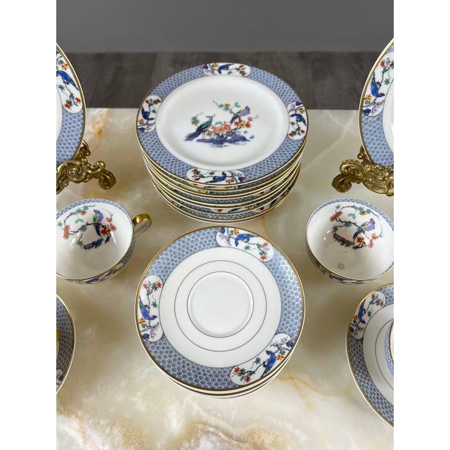 20th Century Coffee Service for 6 in Porcelain from Haviland Limoges, Set of 22 For Sale - Image 5 of 9